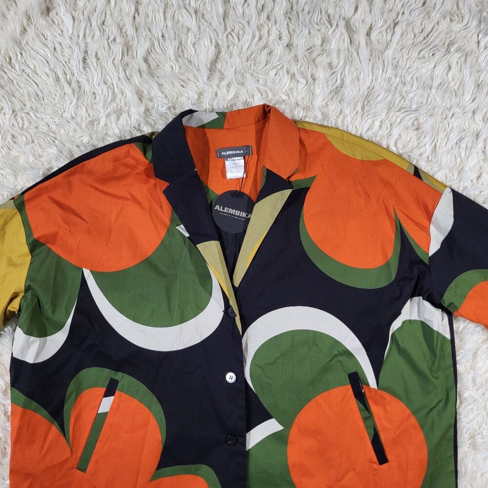 Alembika Floral Oversized Jacket Size Medium - Picture 4 of 16